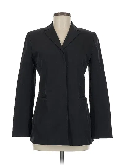 Pre-owned Assorted Brands Blazer Jacket In Black