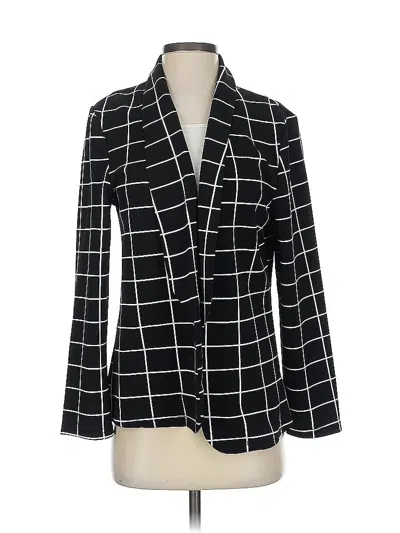 Pre-owned Assorted Brands Blazer Jacket In Black
