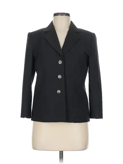 Pre-owned Assorted Brands Blazer Jacket In Black