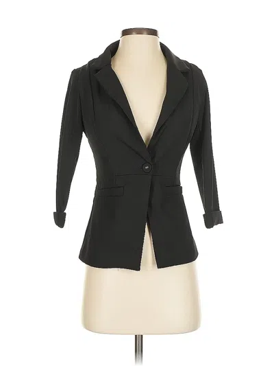 Pre-owned Assorted Brands Blazer Jacket In Black