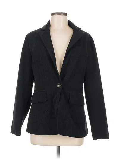 Pre-owned Assorted Brands Blazer Jacket In Black