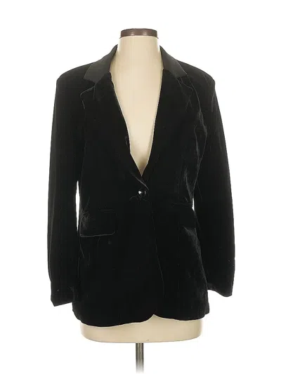 Pre-owned Assorted Brands Blazer Jacket In Black