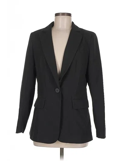 Pre-owned Assorted Brands Blazer Jacket In Black