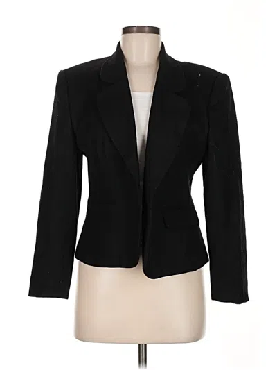 Pre-owned Assorted Brands Blazer Jacket In Black