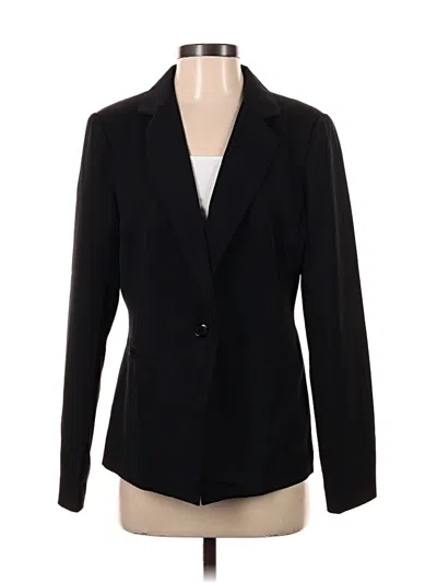 Pre-owned Assorted Brands Blazer Jacket In Black