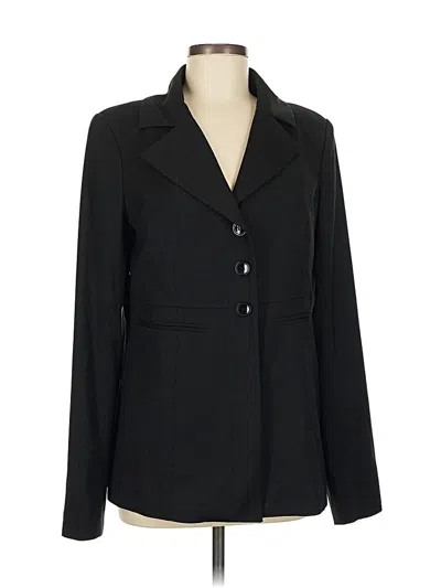 Pre-owned Assorted Brands Blazer Jacket In Black