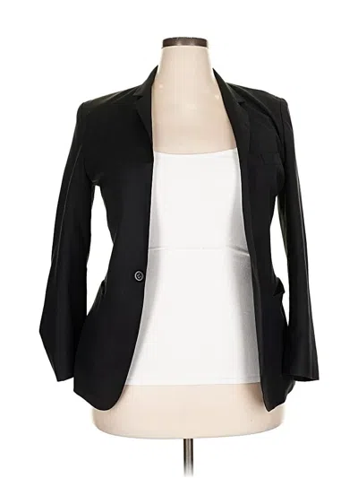 Pre-owned Assorted Brands Blazer Jacket In Black