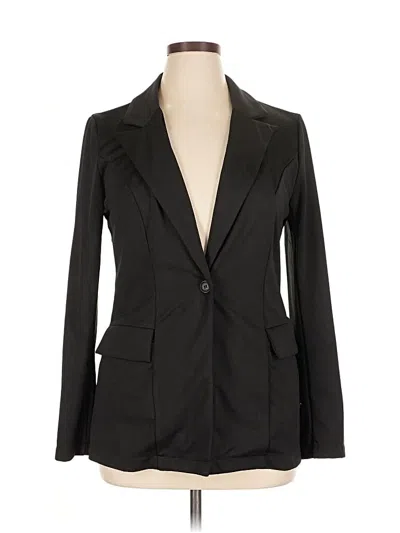 Pre-owned Assorted Brands Blazer Jacket In Black