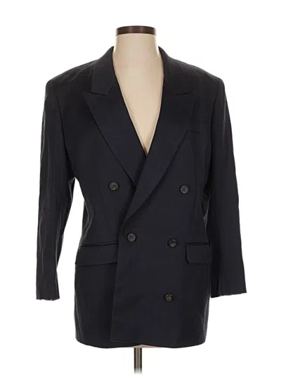 Pre-owned Assorted Brands Blazer Jacket In Black