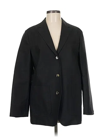 Pre-owned Assorted Brands Blazer Jacket In Black