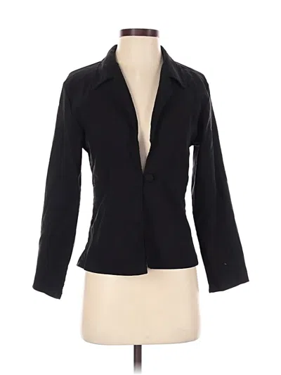 Pre-owned Assorted Brands Blazer Jacket In Black