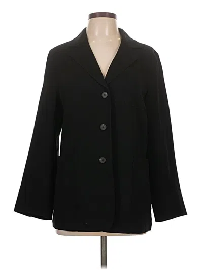 Pre-owned Assorted Brands Blazer Jacket In Black