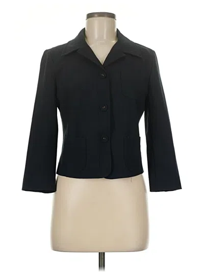 Pre-owned Assorted Brands Blazer Jacket In Black