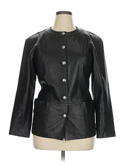 Pre-owned Assorted Brands Blazer Jacket In Black