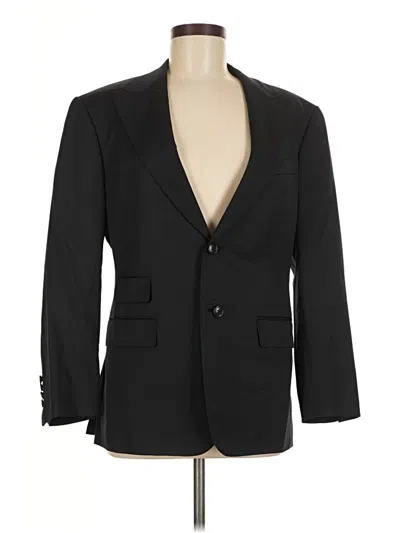 Pre-owned Assorted Brands Blazer Jacket In Black