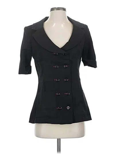 Pre-owned Assorted Brands Blazer Jacket In Black