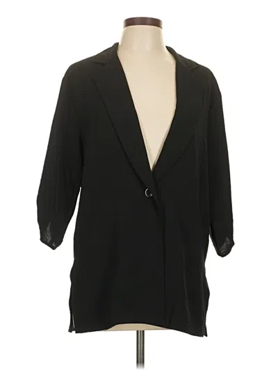 Pre-owned Assorted Brands Blazer Jacket In Black