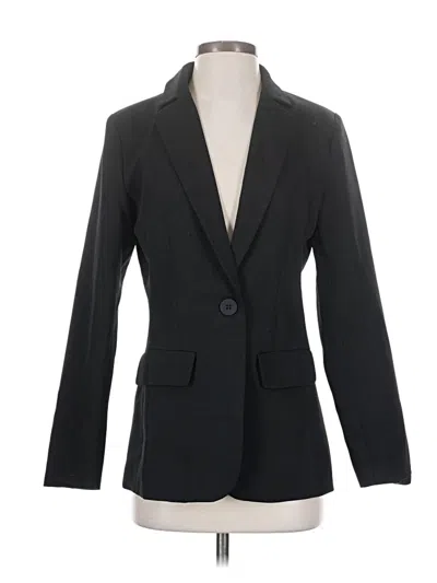 Pre-owned Assorted Brands Blazer Jacket In Black