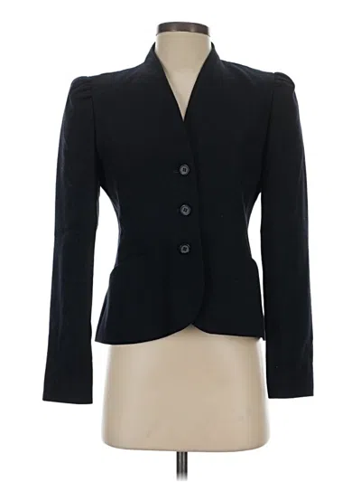 Pre-owned Assorted Brands Blazer Jacket In Black