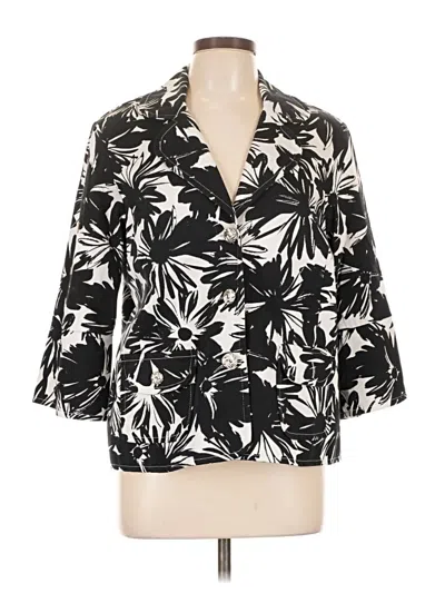 Pre-owned Assorted Brands Blazer Jacket In Black