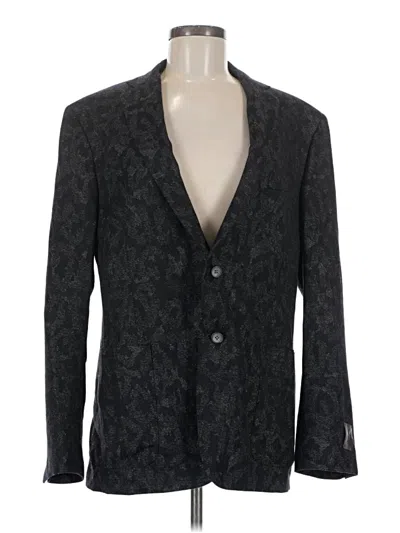 Pre-owned Assorted Brands Blazer Jacket In Black