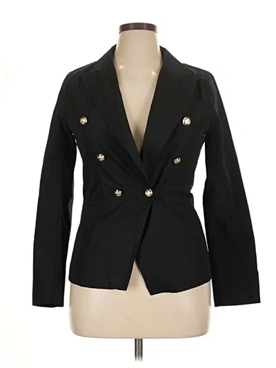 Pre-owned Assorted Brands Blazer Jacket In Black