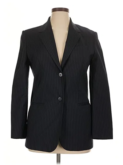 Pre-owned Assorted Brands Blazer Jacket In Black