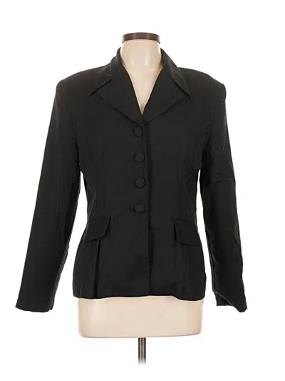 Pre-owned Assorted Brands Blazer Jacket In Black