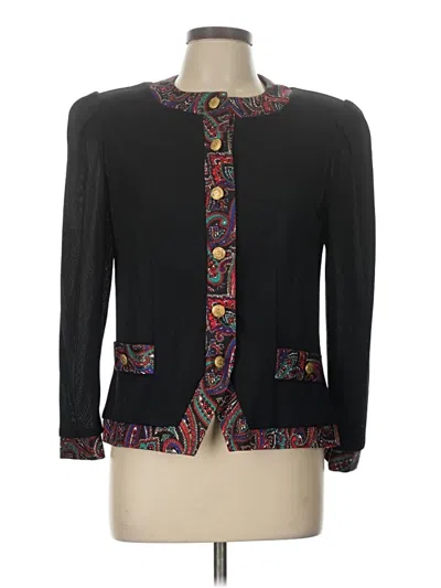 Pre-owned Assorted Brands Blazer Jacket In Black