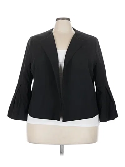 Pre-owned Assorted Brands Blazer Jacket In Black