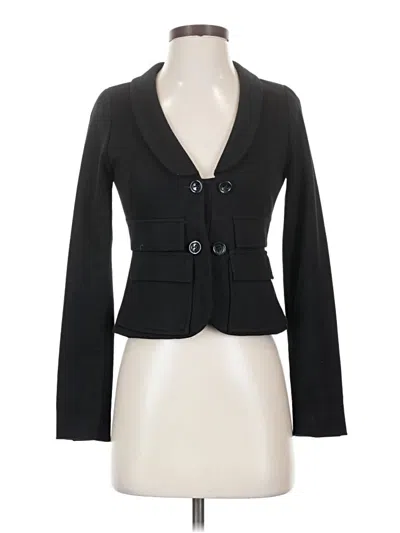 Pre-owned Assorted Brands Blazer Jacket In Black