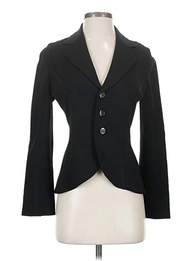 Pre-owned Assorted Brands Blazer Jacket In Black