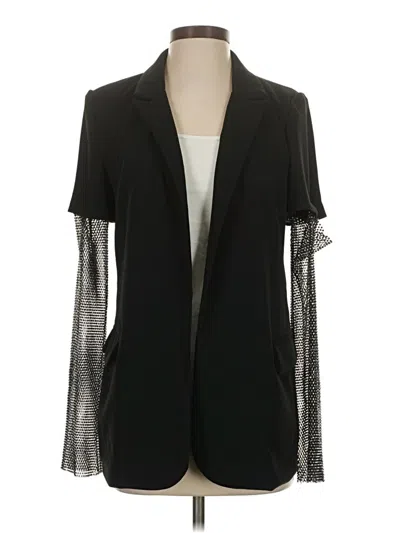 Pre-owned Assorted Brands Blazer Jacket In Black