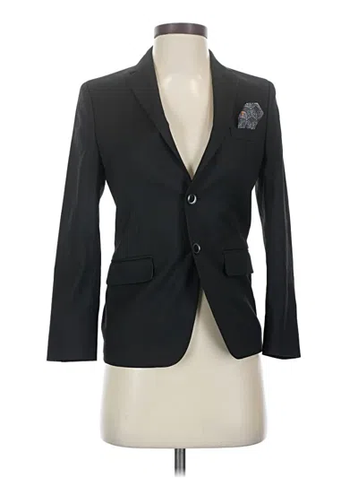 Pre-owned Assorted Brands Blazer Jacket In Black