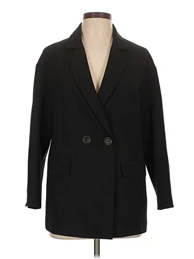 Pre-owned Assorted Brands Blazer Jacket In Black