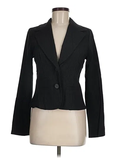 Pre-owned Assorted Brands Blazer Jacket In Black