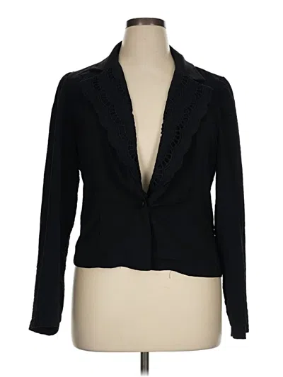 Pre-owned Assorted Brands Blazer Jacket In Black
