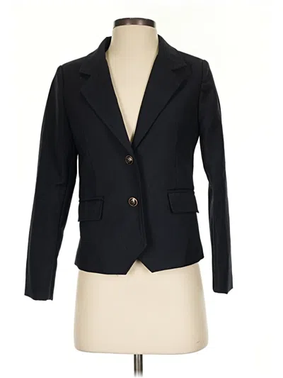 Pre-owned Assorted Brands Blazer Jacket In Black