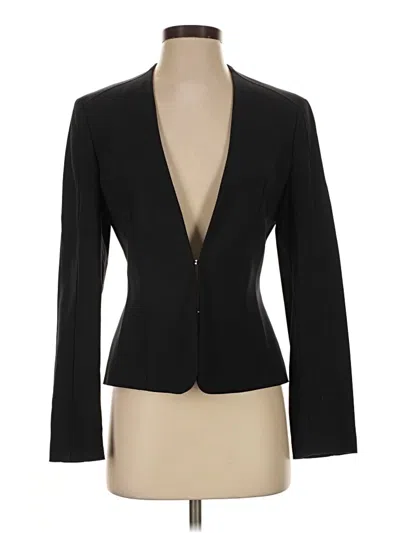 Pre-owned Assorted Brands Blazer Jacket In Black