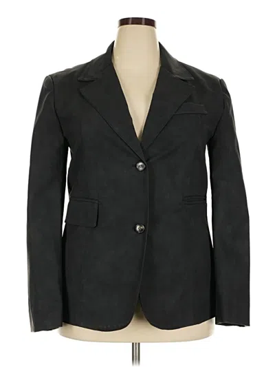 Pre-owned Assorted Brands Blazer Jacket In Black