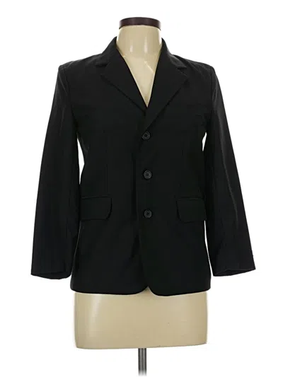 Pre-owned Assorted Brands Blazer Jacket In Black