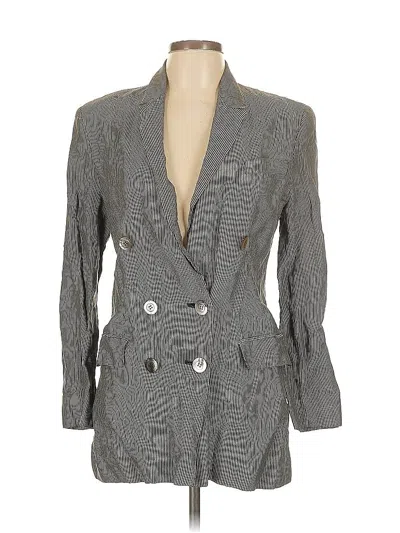 Pre-owned Assorted Brands Blazer Jacket In Black