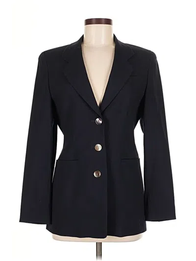 Pre-owned Assorted Brands Blazer Jacket In Black