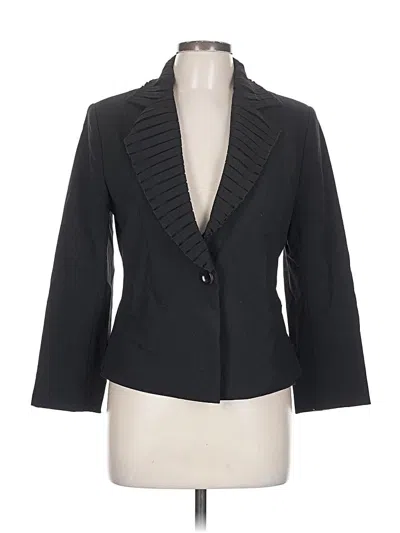 Pre-owned Assorted Brands Blazer Jacket In Black