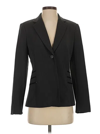 Pre-owned Assorted Brands Blazer Jacket In Black