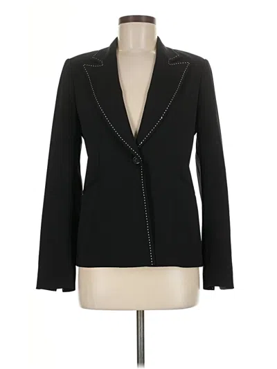 Pre-owned Assorted Brands Blazer Jacket In Black