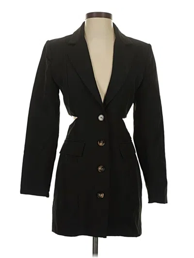 Pre-owned Assorted Brands Blazer Jacket In Black