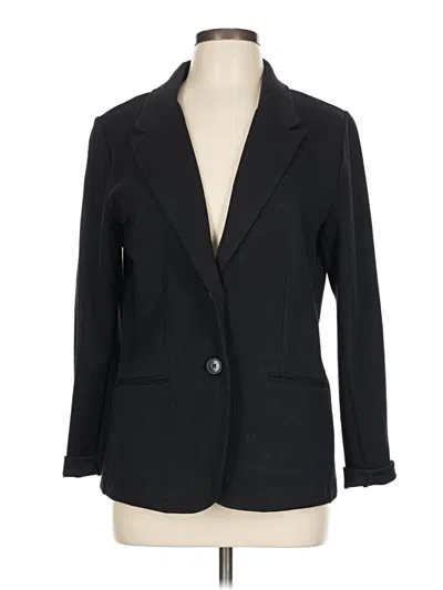Pre-owned Assorted Brands Blazer Jacket In Black