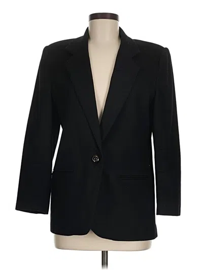 Pre-owned Assorted Brands Blazer Jacket In Black