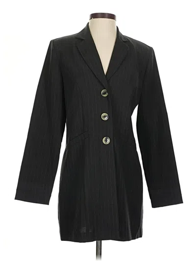 Pre-owned Assorted Brands Blazer Jacket In Black